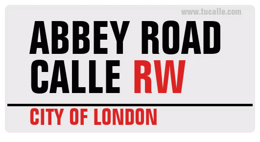 cartel_de_calle- -Abbey Road_en_londres